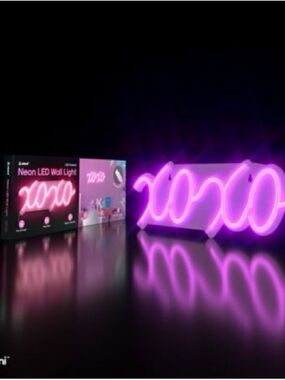 Neon LED Wall Light - XOXO